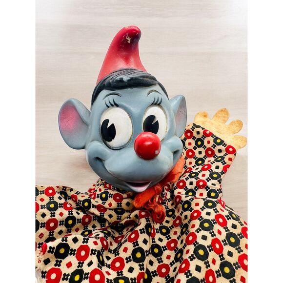 Vintage Disney Hand Puppets-Cinderella's Gus-The Ugly Dachshund Dachsie-Set of 2 - Picture 4 of 14